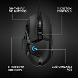 Logitech G502 Hero Wired Gaming Mouse (Brand New, No Warranty) **Instock**
