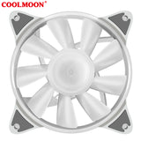 COOLMOON Magic Moon RGB Fan 120mm (4Pin Molex) **Instock**