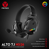 FANTECH ALTO 7.1 HG26 Virtual Surround Sound RGB Gaming Headset **Instock**