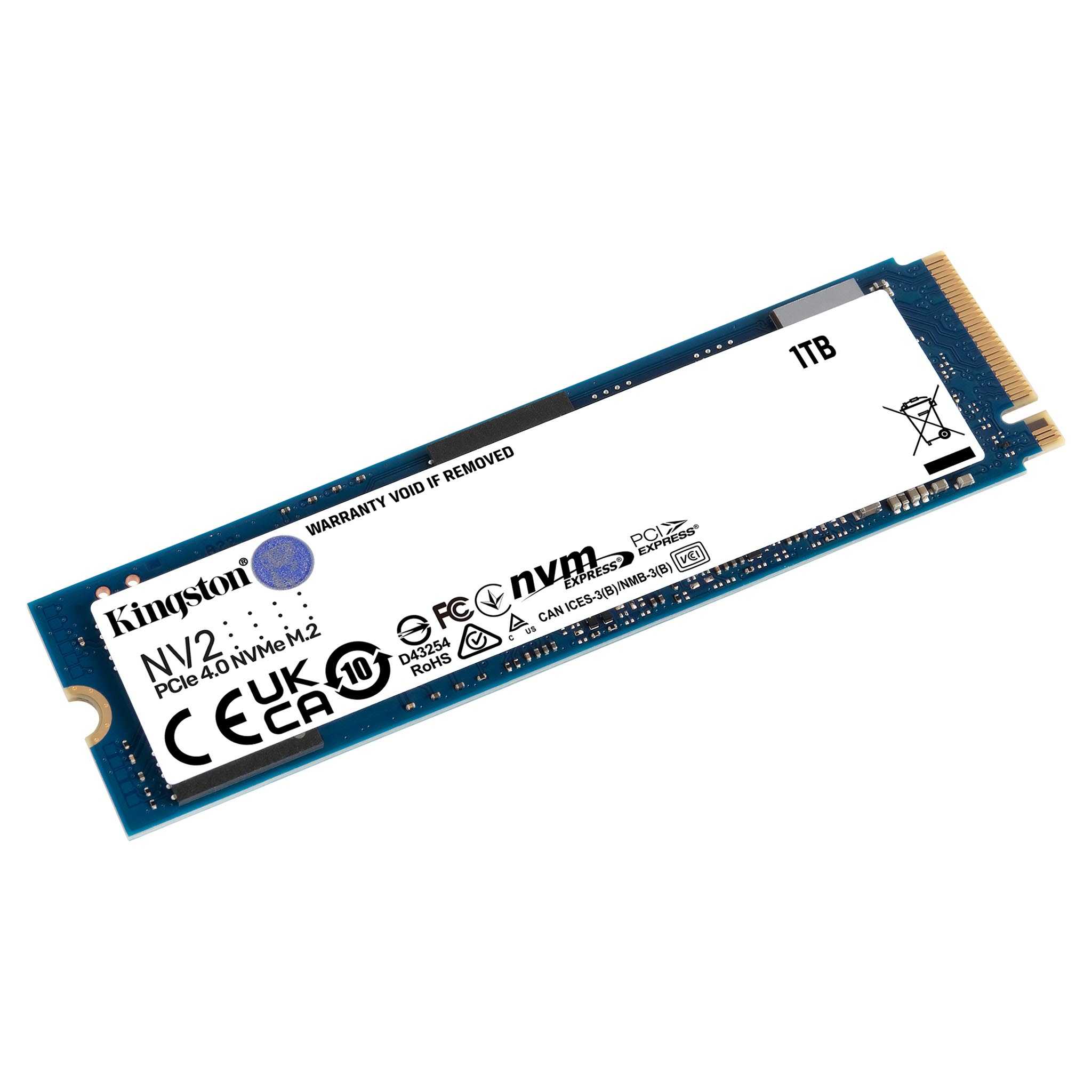 Kingston NV2 1TB M.2 NVME PCIe 4.0 SSD (3 Year Warranty