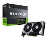 MSI VENTUS 2X GeForce RTX-5050-8GB GDDR6 OC Edition (3 Year Warranty) **Instock**