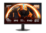 AOC 27G50Z 27" Flat 260HZ IPS Official 3 Year Warranty **Instock**