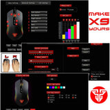 Fantech THOR X9 Macro Gaming Mouse **Instock**