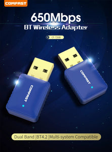 COMFAST CF-726B USB Wifi & Bluetooth Adapter  **Instock**