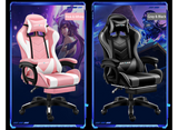 Dule＆Dule Gaming Chair (Pink & White) **Instock**