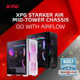 XPG STARKER AIR Black Gaming Chassis **Instock**